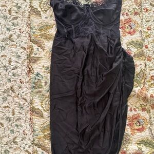 PrettyLittleThing Black Dress